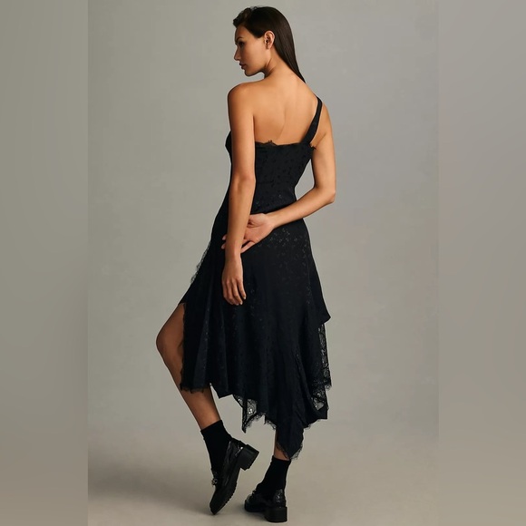 Anthropologie Asymmetrical Lace Dress - Picture 2 of 14